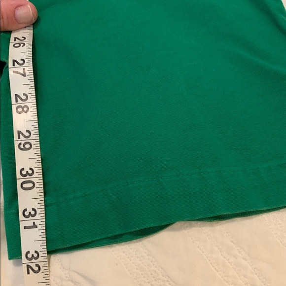 Banana Republic Martin fit green flare pants sz 0 - Picture 6 of 6